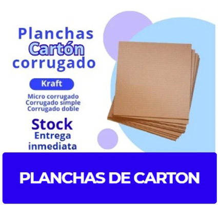 Planchass de carton